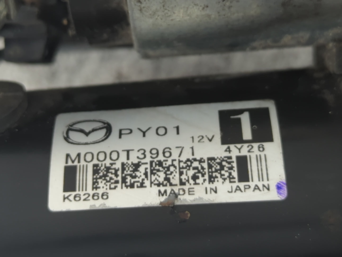 2014-2021 Mazda 6 Car Starter Motor Solenoid OEM P/N:M000T39671 Fits Fits 2014 2015 2016 2017 2018 2019 2020 2021 2022 OEM U