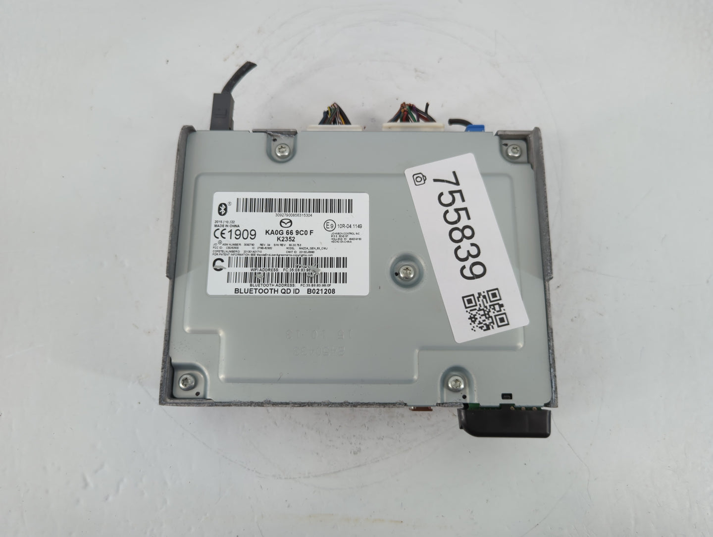 2016-2017 Mazda 6 Am Fm Cd Player Radio Receiver - Oemusedautoparts1.com
