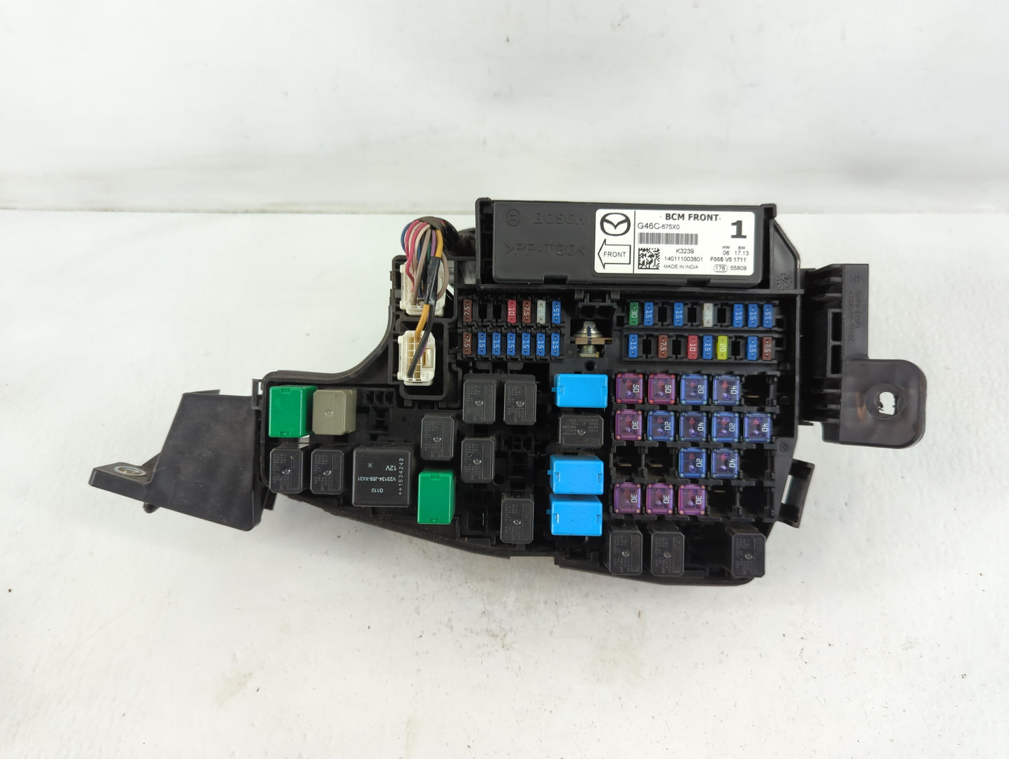 2014-2016 Mazda 6 Fusebox Fuse Box Panel Relay Module P/N:F005 V0 1711 K3239, G46C-675X0 Fits Fits 2014 2015 2016 OEM Used A