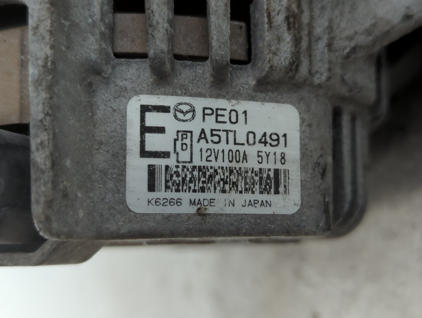 2014-2016 Mazda 6 Alternator Replacement Generator Charging Assembly Engine OEM P/N:A5TL0491 Fits Fits 2013 2014 2015 2016 2
