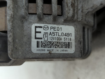 2014-2016 Mazda 6 Alternator Replacement Generator Charging Assembly Engine OEM P/N:A5TL0491 Fits Fits 2013 2014 2015 2016 2017 OEM Used Auto Parts