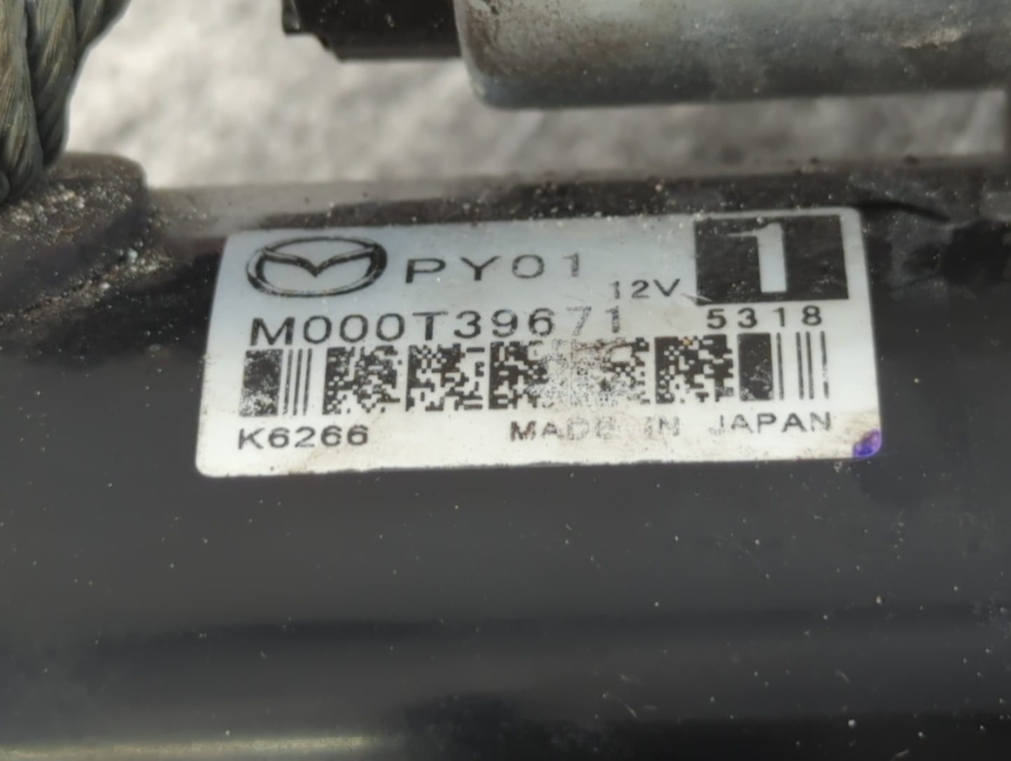 2014-2021 Mazda 6 Car Starter Motor Solenoid OEM P/N:M000T39671 Fits Fits 2014 2015 2016 2017 2018 2019 2020 2021 2022 OEM U