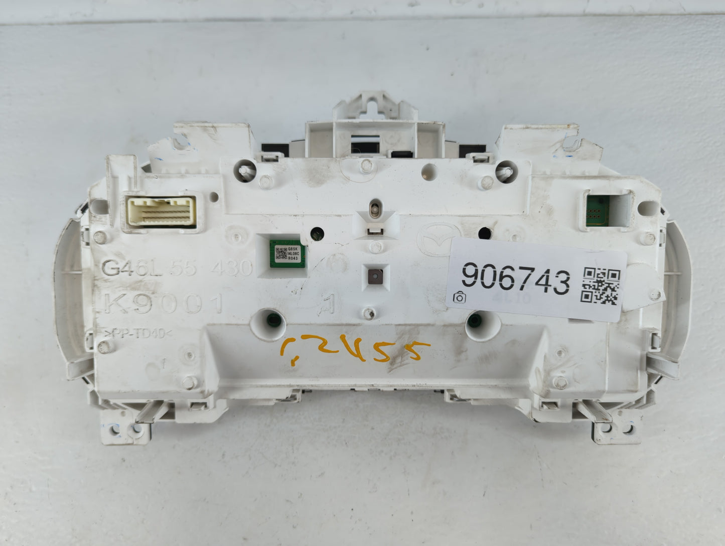 2014-2017 Mazda 6 Instrument Cluster Speedometer Gauges P/N:K9001 G46L 55 430 Fits Fits 2014 2015 2017 OEM Used Auto Parts -