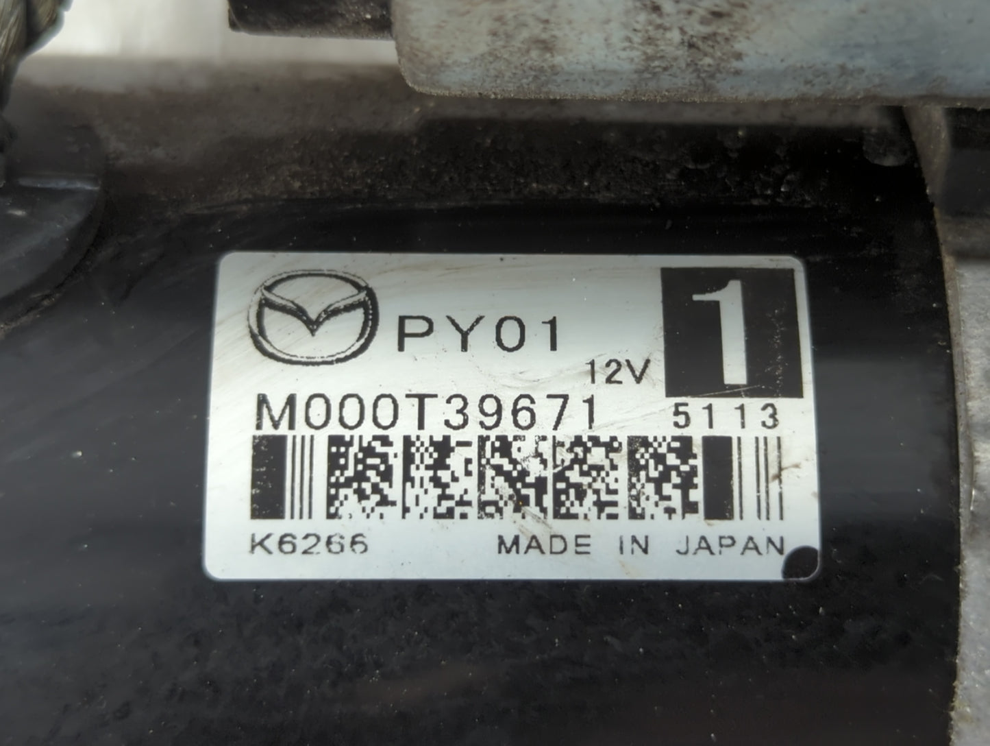 2014-2022 Mazda Cx-5 Car Starter Motor Solenoid OEM P/N:M000T39671 Fits Fits 2014 2015 2016 2017 2018 2019 2020 2021 2022 OE