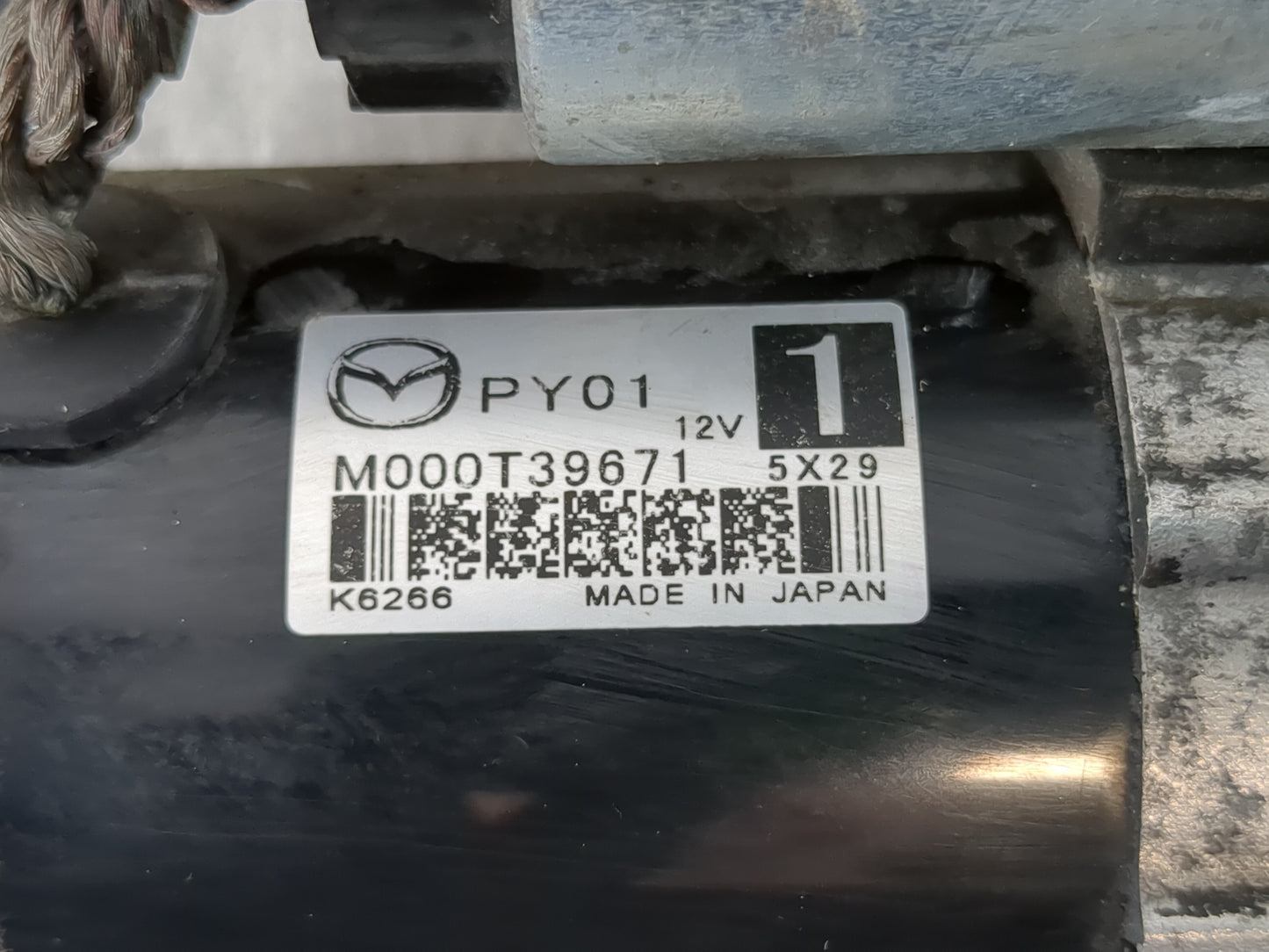 2014-2022 Mazda Cx-5 Car Starter Motor Solenoid OEM P/N:M000T39671 Fits Fits 2014 2015 2016 2017 2018 2019 2020 2021 2022 OE