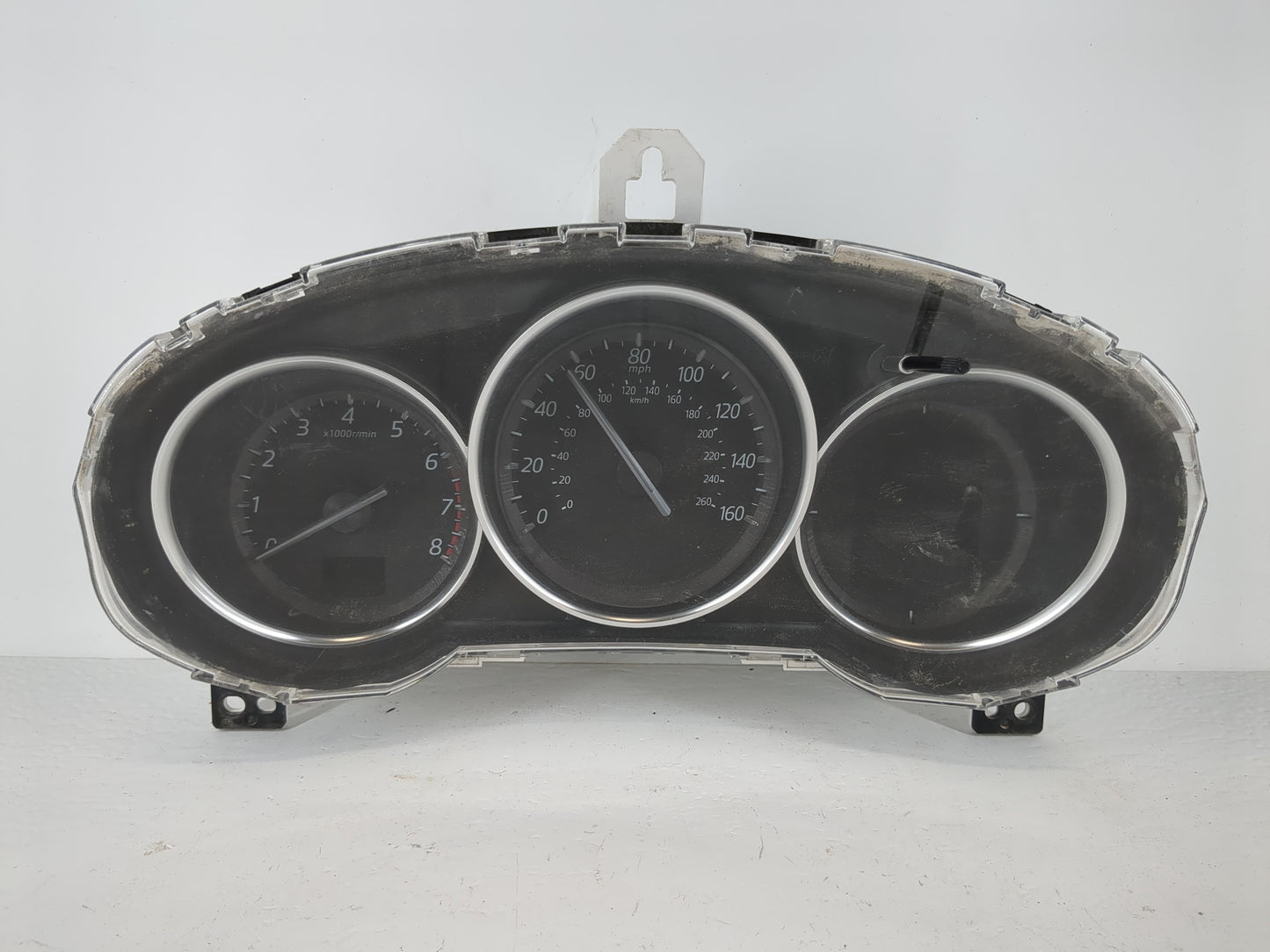 2016 Mazda Cx-5 Instrument Cluster Speedometer Gauges P/N:G46L 55 430 Fits OEM Used Auto Parts - Oemusedautoparts1.com