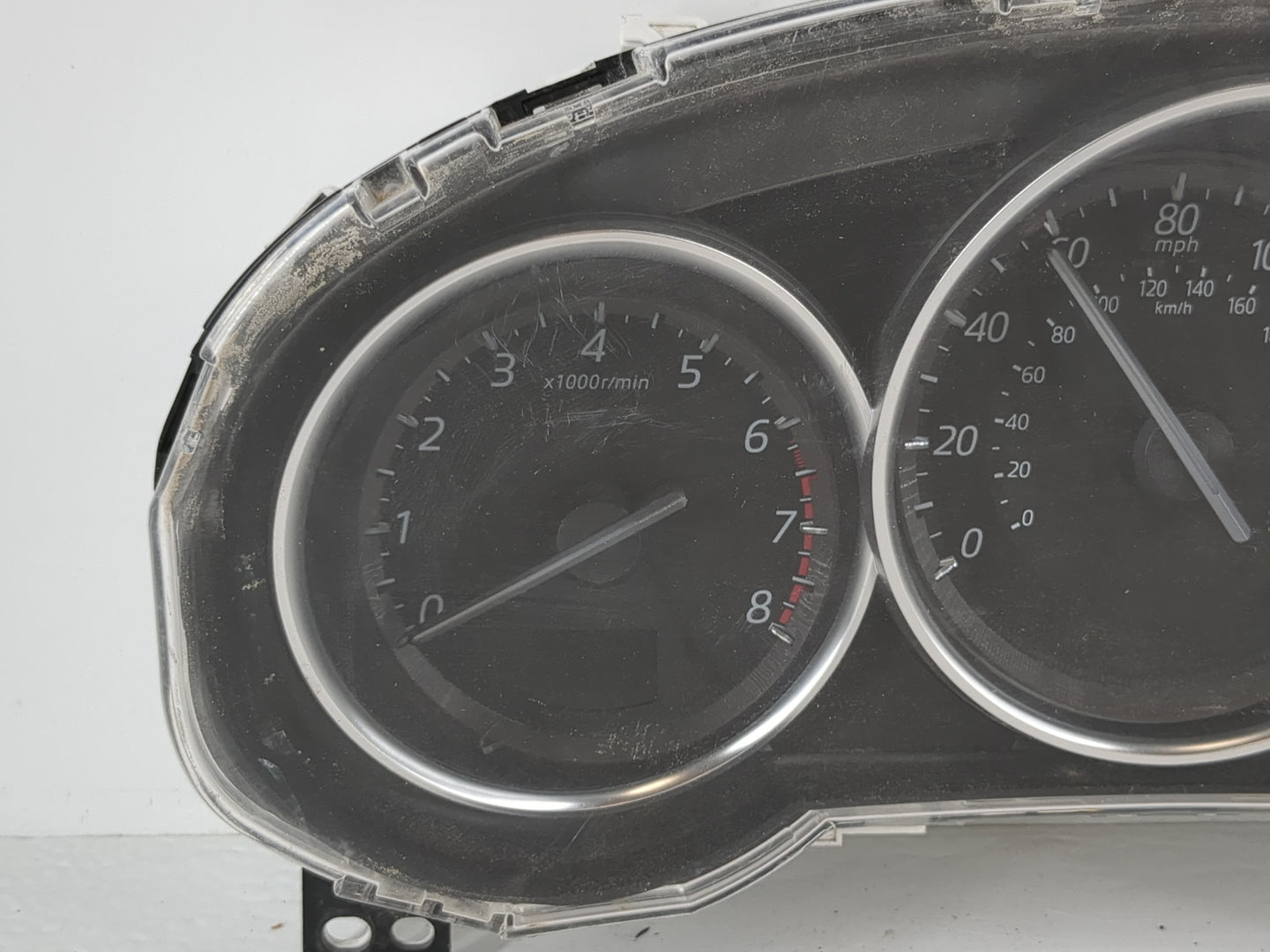 2016 Mazda Cx-5 Instrument Cluster Speedometer Gauges P/N:G46L 55 430 Fits OEM Used Auto Parts - Oemusedautoparts1.com