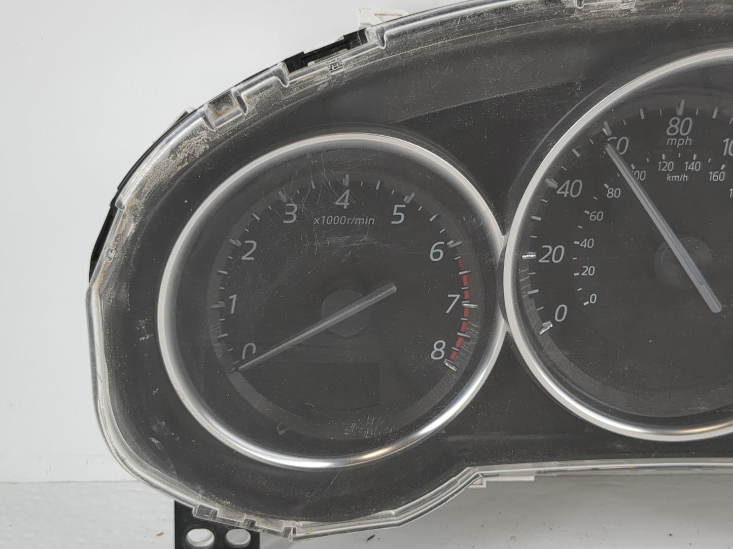 2016 Mazda Cx-5 Instrument Cluster Speedometer Gauges P/N:G46L 55 430 Fits OEM Used Auto Parts - Oemusedautoparts1.com