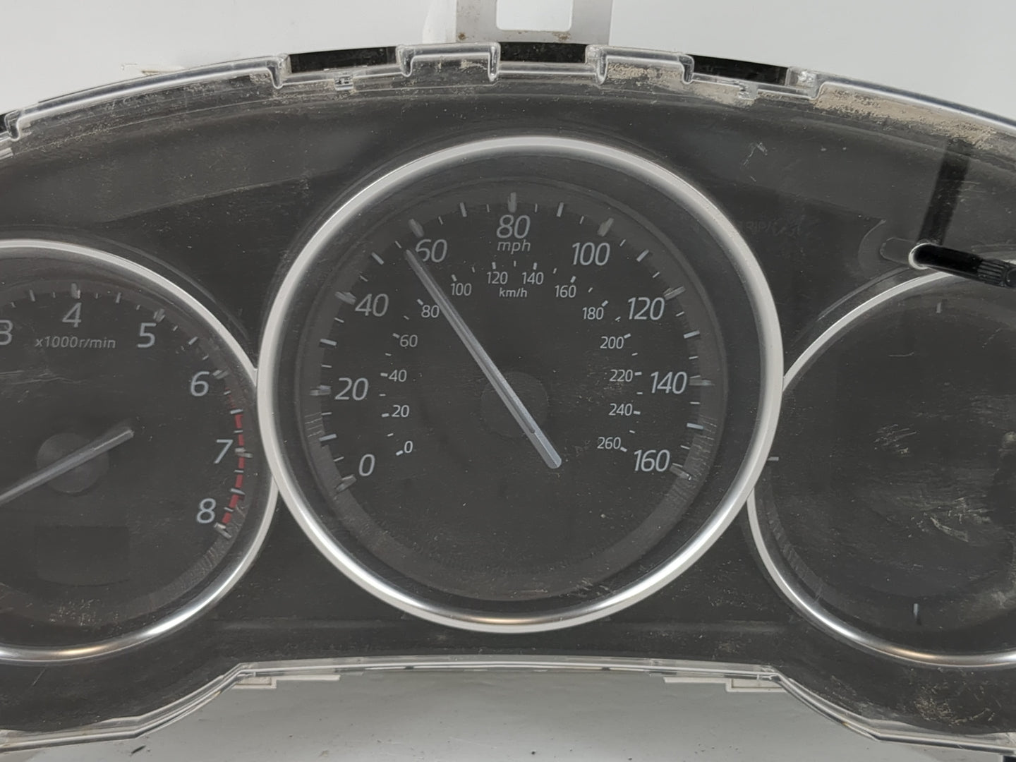 2016 Mazda Cx-5 Instrument Cluster Speedometer Gauges P/N:G46L 55 430 Fits OEM Used Auto Parts - Oemusedautoparts1.com
