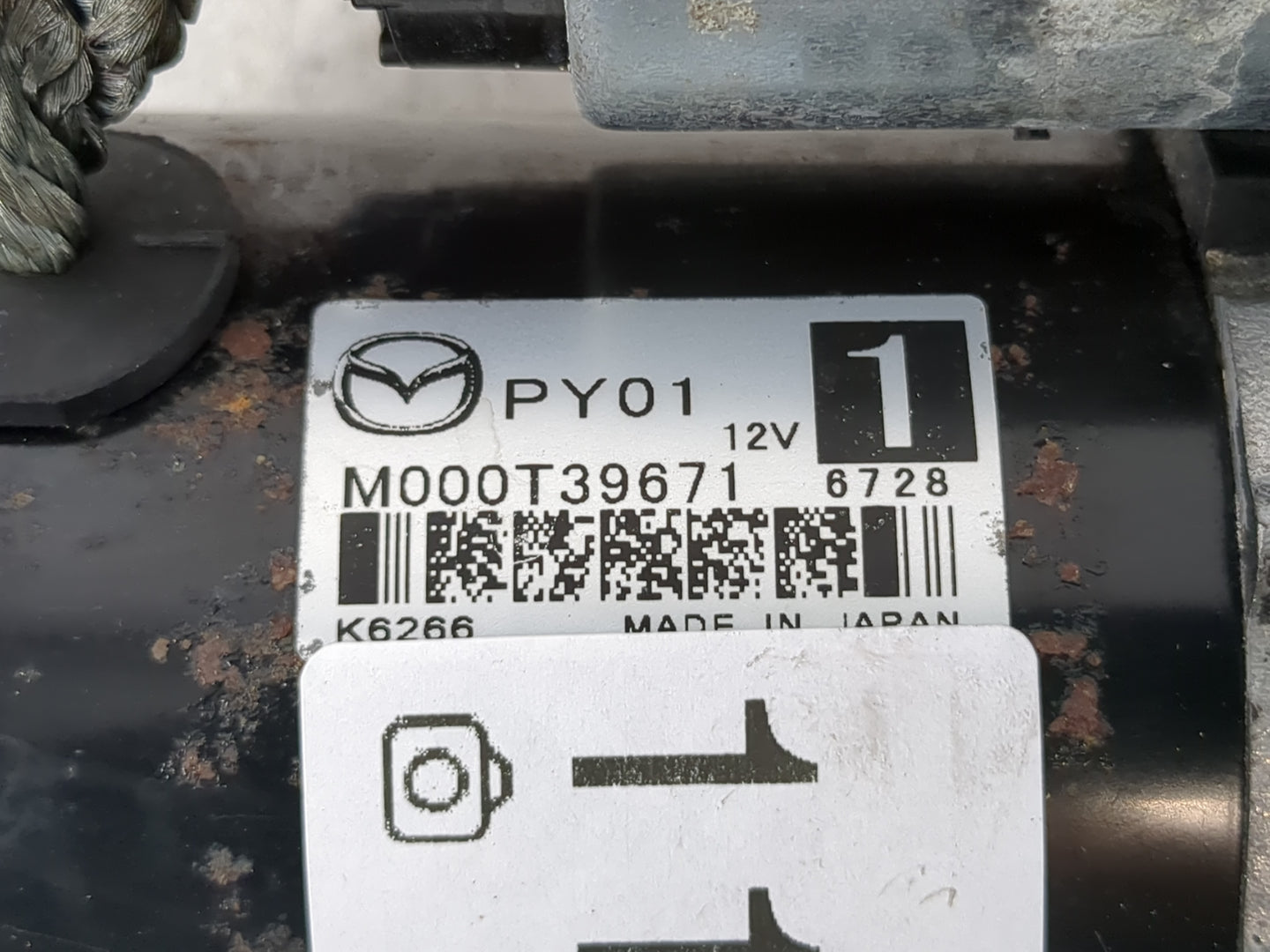 2014-2022 Mazda Cx-5 Car Starter Motor Solenoid OEM P/N:6728 M000T39671 Fits Fits 2014 2015 2016 2017 2018 2019 2020 2021 20