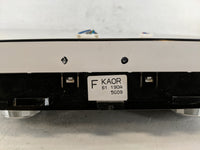 2016 Mazda Cx-5 Climate Control Module Temperature AC/Heater Replacement P/N:KA0R 61 190A Fits OEM Used Auto Parts - Oemused
