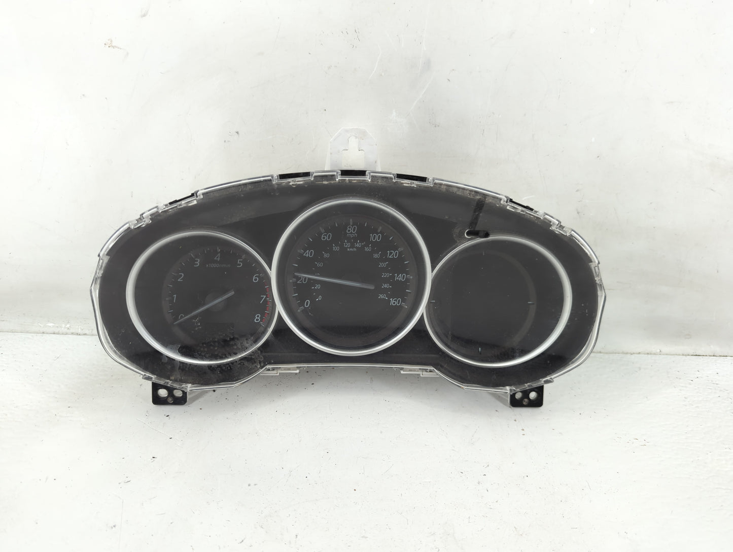 2016 Mazda Cx-5 Instrument Cluster Speedometer Gauges P/N:PP-TD40 K9001, G46L 55 430 Fits OEM Used Auto Parts - Oemusedautop