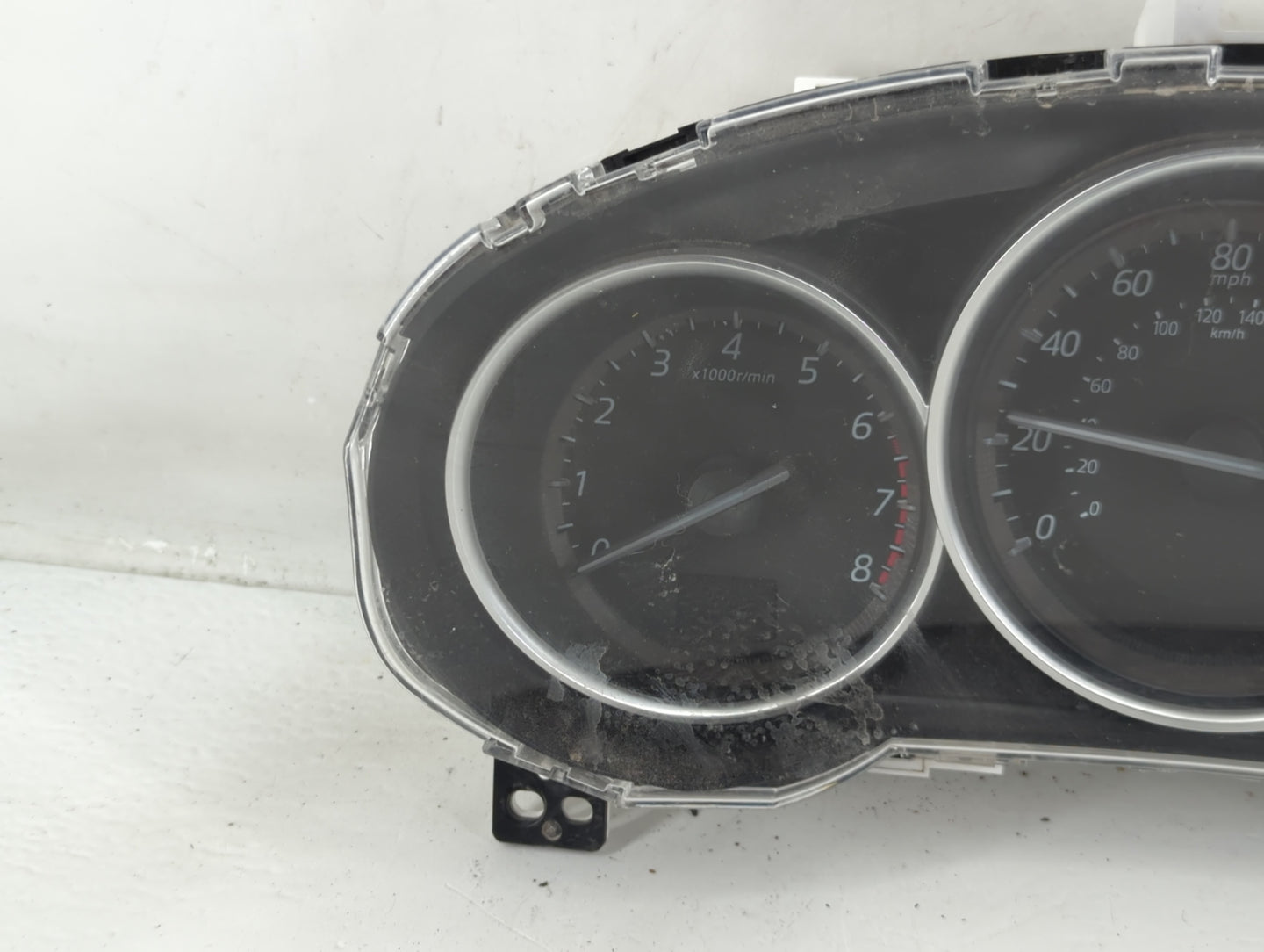 2016 Mazda Cx-5 Instrument Cluster Speedometer Gauges P/N:PP-TD40 K9001, G46L 55 430 Fits OEM Used Auto Parts - Oemusedautop
