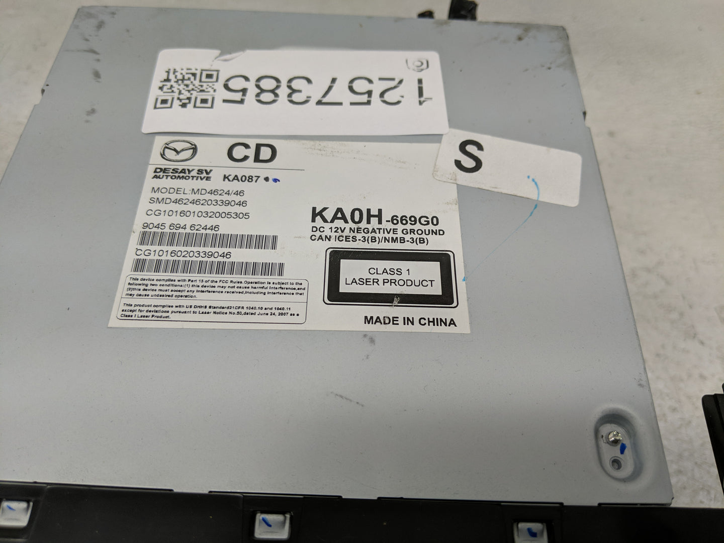 Mazda Cx-5 Information-gps-tv Control Module Ka0h-669g0 - Oemusedautoparts1.com