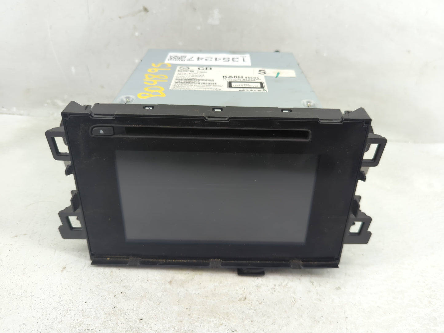2016 Mazda Cx-5 Radio AM FM Cd Player Receiver Replacement P/N:KA0H-669G0 Fits Fits 2017 OEM Used Auto Parts - Oemusedautopa