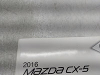 2016 Mazda Cx-5 Owners Manual Book Guide P/N:9999-95-050C OEM Used Auto Parts - Oemusedautoparts1.com