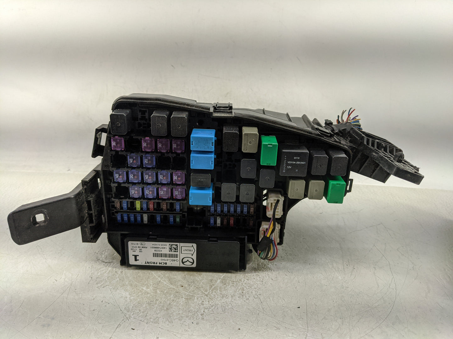 2013-2022 Mazda Cx-5 Fusebox Fuse Box Panel Relay Module P/N:G46C-675X0 Fits OEM Used Auto Parts - Oemusedautoparts1.com