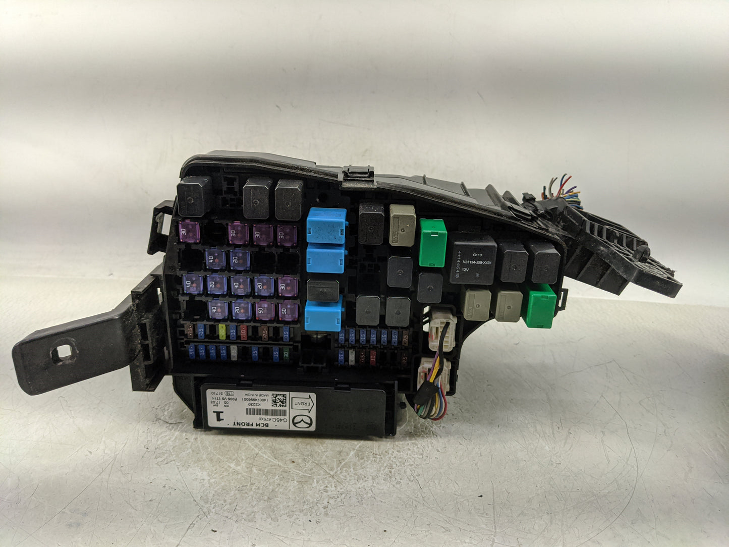 2013-2022 Mazda Cx-5 Fusebox Fuse Box Panel Relay Module P/N:G46C-675X0 Fits OEM Used Auto Parts - Oemusedautoparts1.com