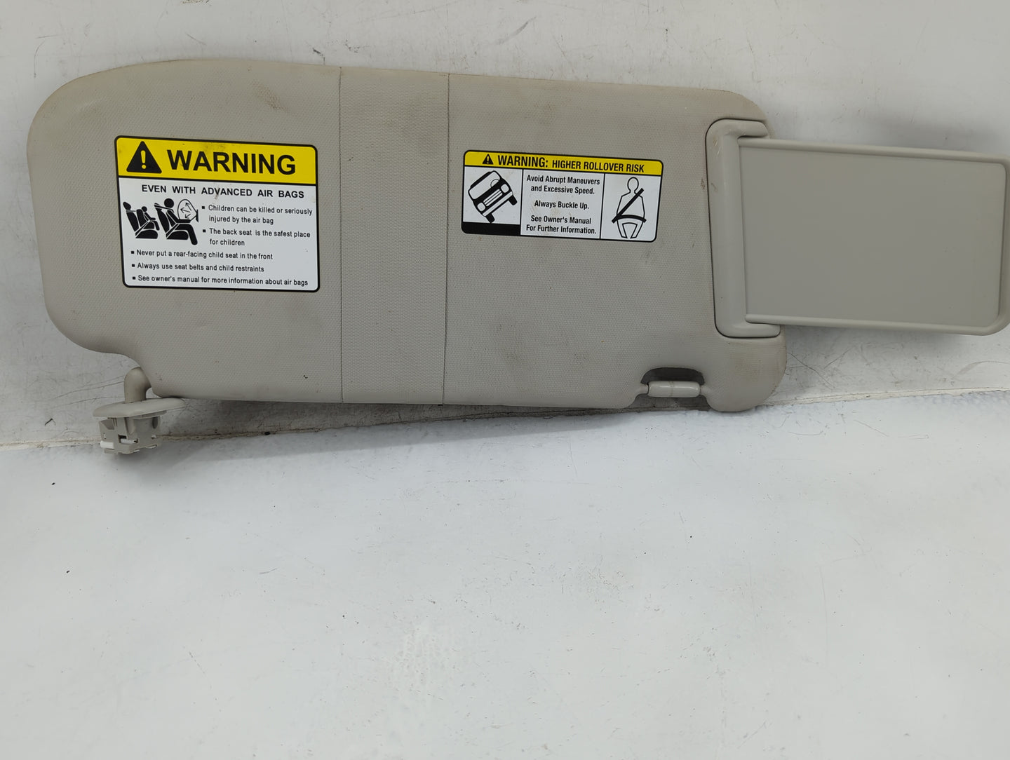 2013-2016 Mazda Cx-5 Sun Visor Shade Replacement Driver Left Mirror Fits Fits 2013 2014 2015 2016 OEM Used Auto Parts - Oemu