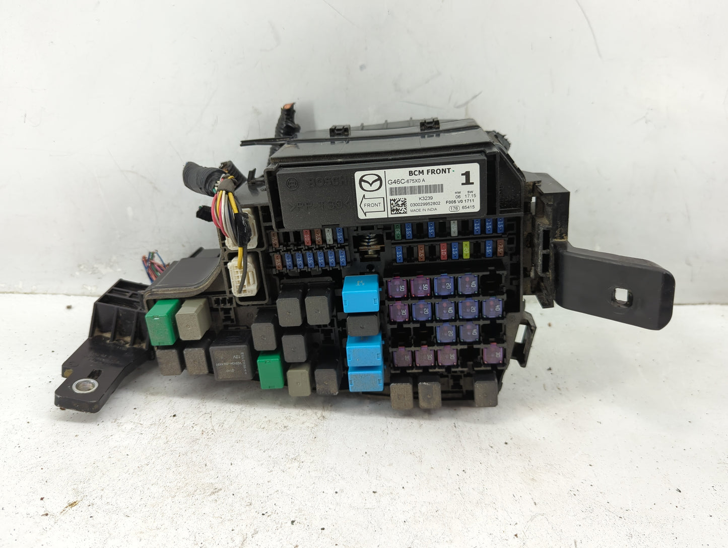2013-2022 Mazda Cx-5 Fusebox Fuse Box Panel Relay Module P/N:G46C-675X0 Fits OEM Used Auto Parts - Oemusedautoparts1.com