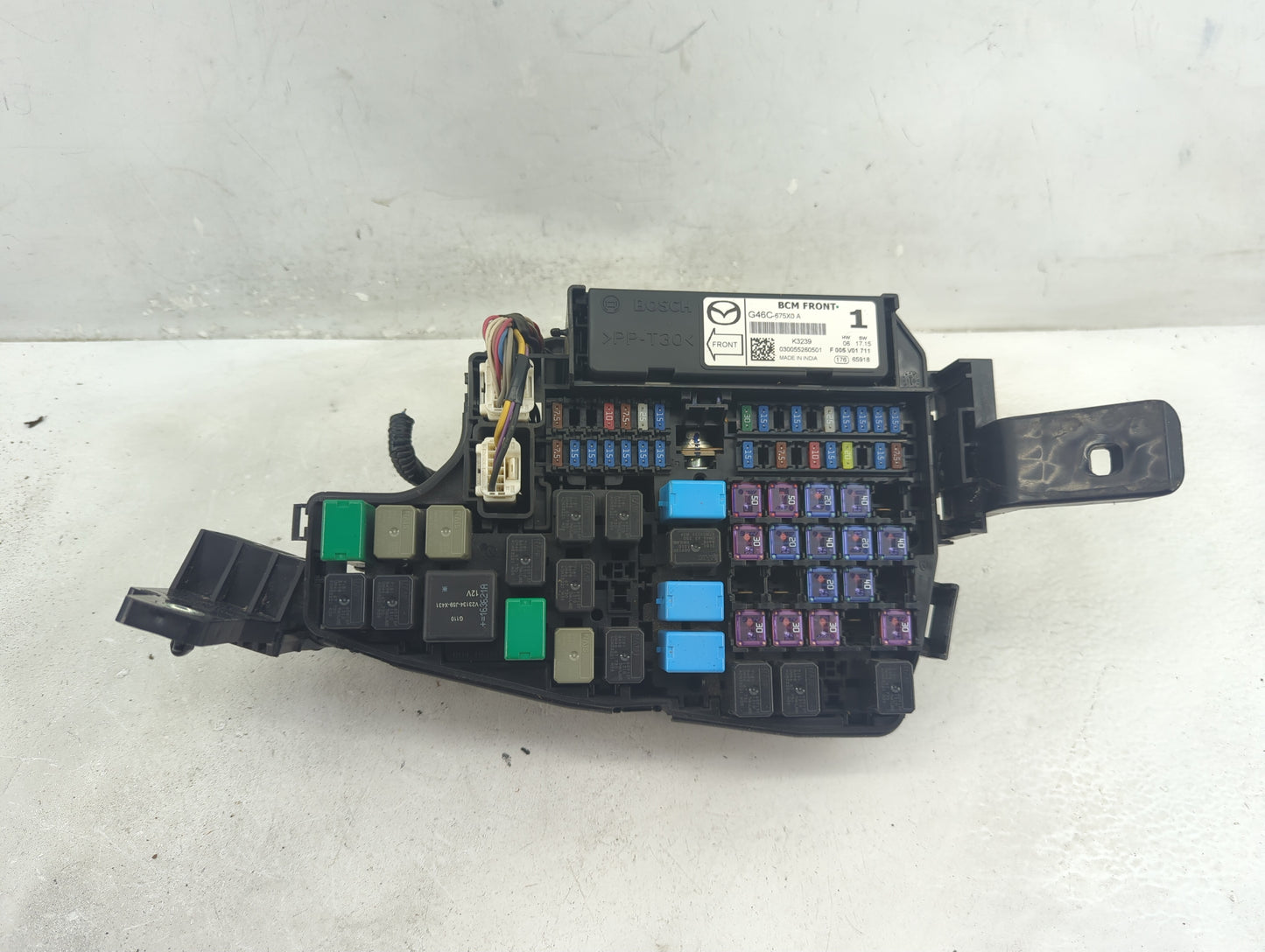 2013-2022 Mazda Cx-5 Fusebox Fuse Box Panel Relay Module P/N:TK4866760 Fits Fits 2013 2014 2015 2016 2017 2018 2019 2020 202