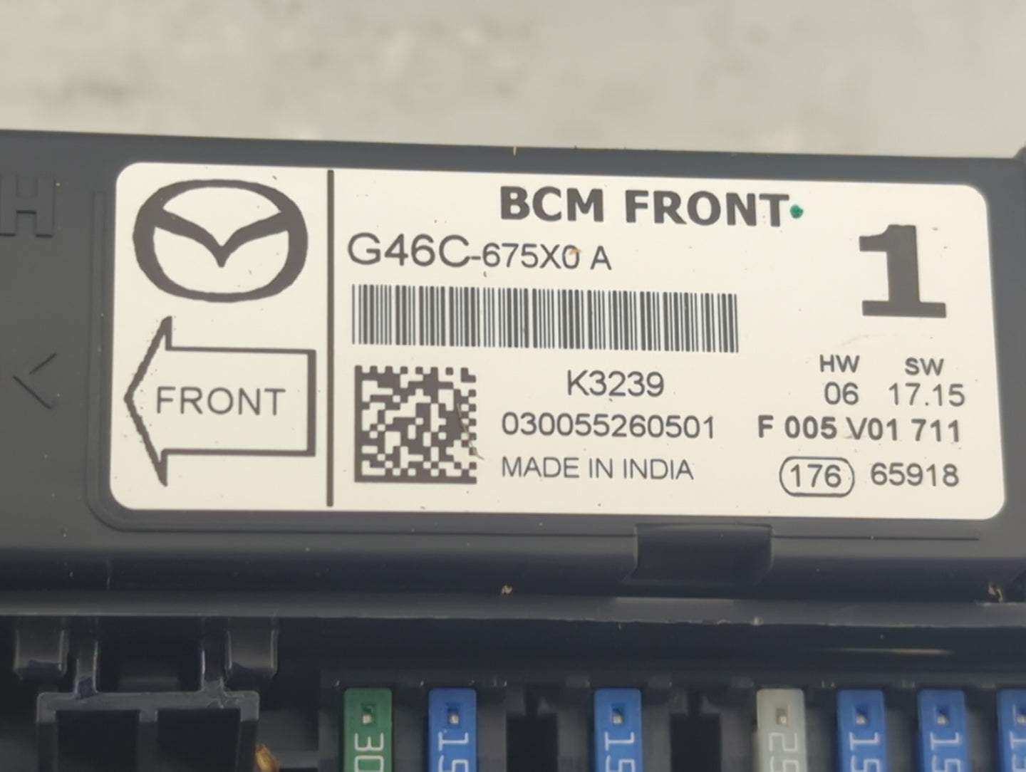 2013-2022 Mazda Cx-5 Fusebox Fuse Box Panel Relay Module P/N:TK4866760 Fits Fits 2013 2014 2015 2016 2017 2018 2019 2020 202
