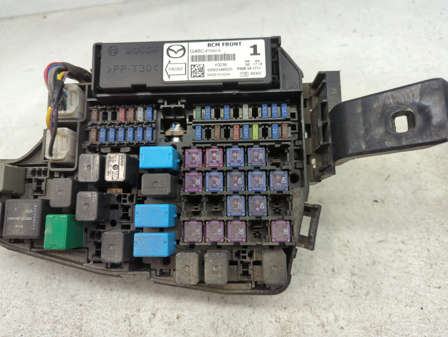 2013-2022 Mazda Cx-5 Fusebox Fuse Box Panel Relay Module P/N:KD4566760K7005 Fits OEM Used Auto Parts - Oemusedautoparts1.com