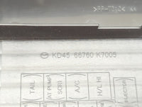 2013-2022 Mazda Cx-5 Fusebox Fuse Box Panel Relay Module P/N:KD4566760K7005 Fits OEM Used Auto Parts - Oemusedautoparts1.com