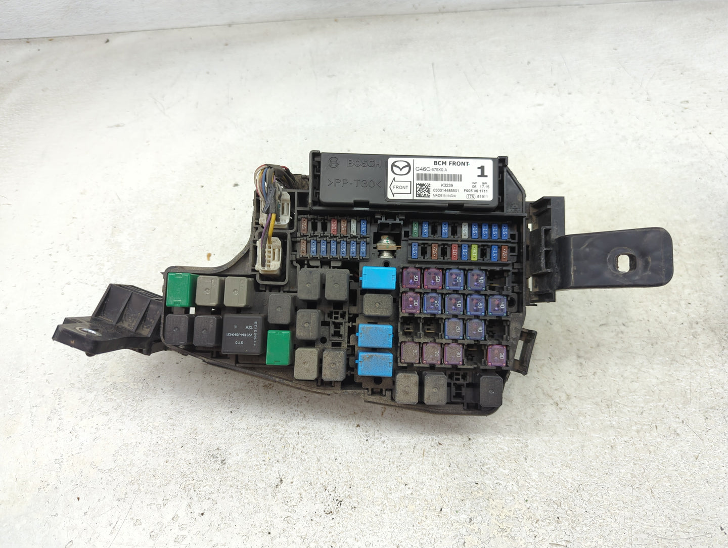 2013-2022 Mazda Cx-5 Fusebox Fuse Box Panel Relay Module P/N:G46C-675X0 Fits OEM Used Auto Parts - Oemusedautoparts1.com