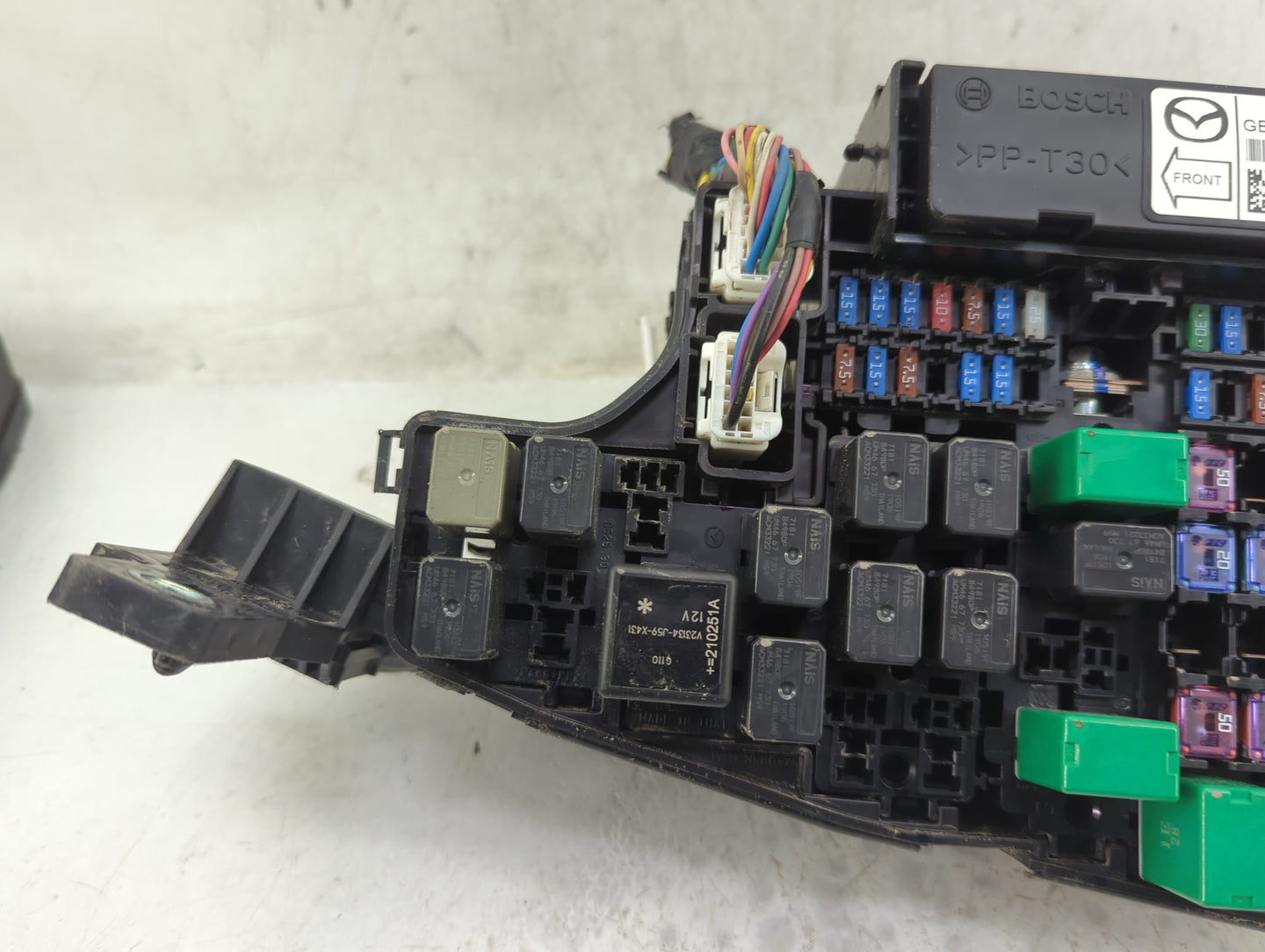 2013-2022 Mazda Cx-5 Fusebox Fuse Box Panel Relay Module P/N:GBEF-675X0 Fits OEM Used Auto Parts - Oemusedautoparts1.com