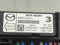 2013-2022 Mazda Cx-5 Fusebox Fuse Box Panel Relay Module P/N:GBEF-675X0 Fits OEM Used Auto Parts - Oemusedautoparts1.com