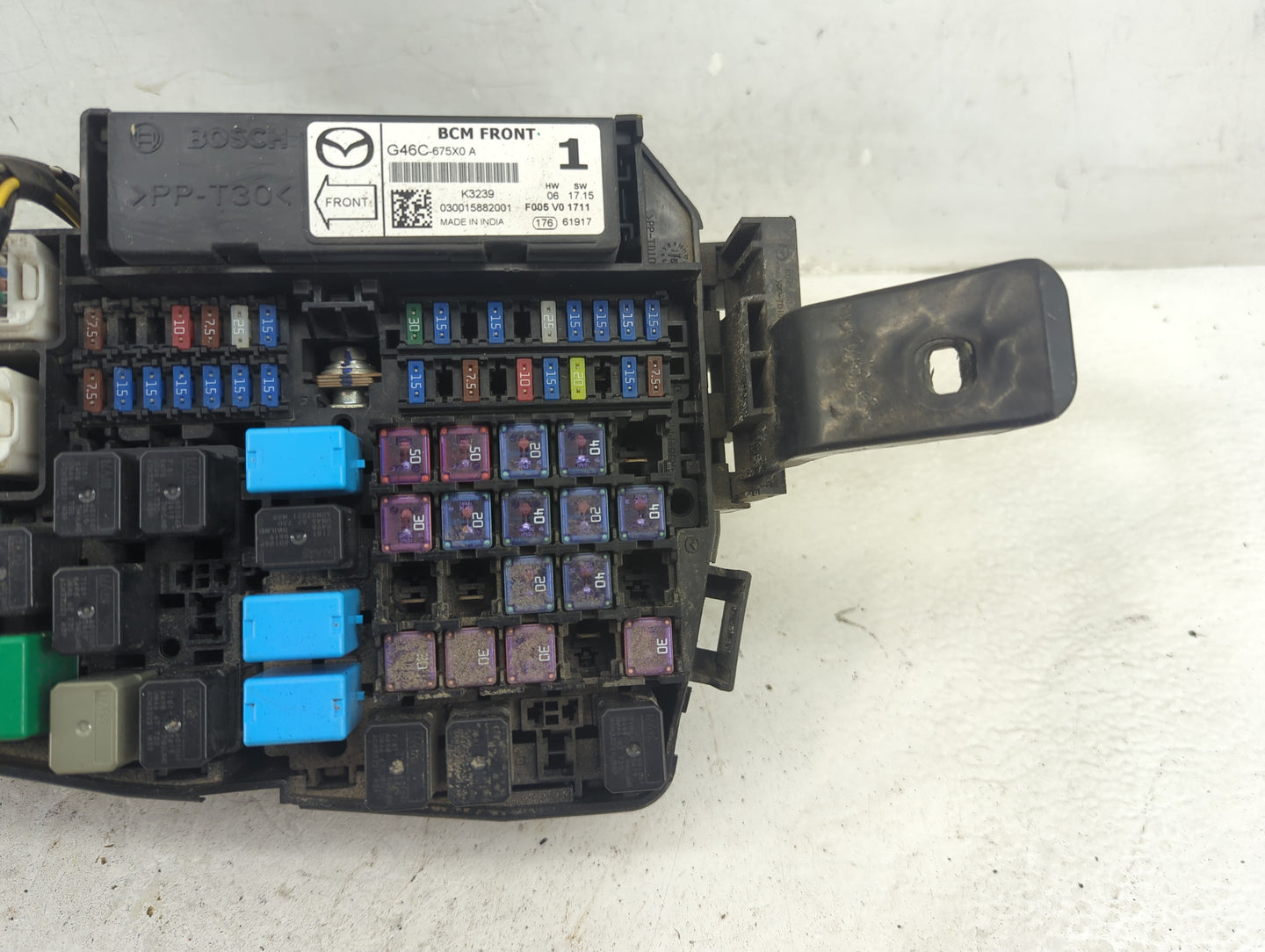 2013-2022 Mazda Cx-5 Fusebox Fuse Box Panel Relay Module P/N:G46C-675X0 Fits OEM Used Auto Parts - Oemusedautoparts1.com