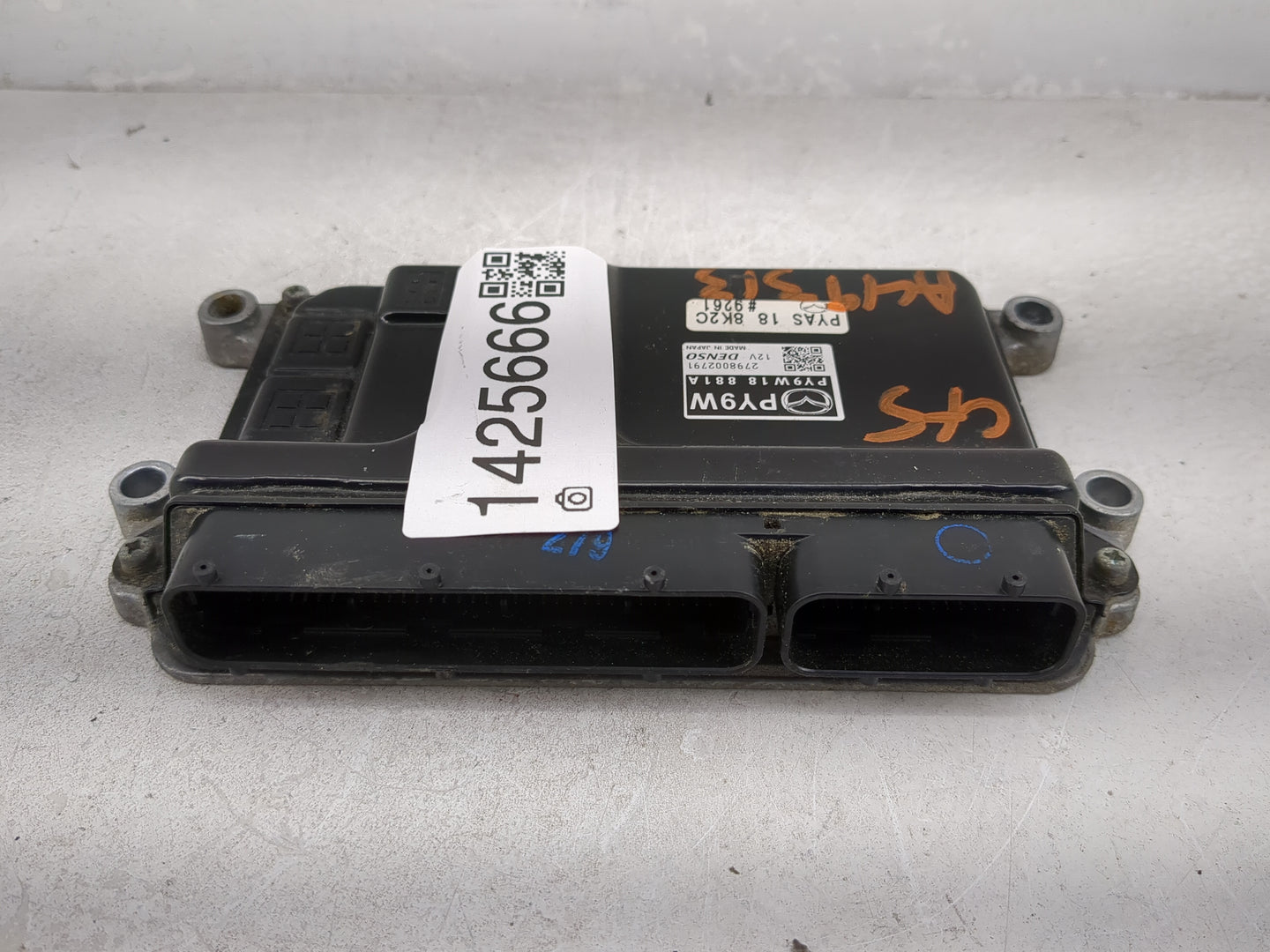 2016 Mazda Cx-5 PCM Engine Control Computer ECU ECM PCU OEM P/N:PY9W18881A PYAS188K2C, 2798002791 Fits Fits 2017 2018 OEM Us