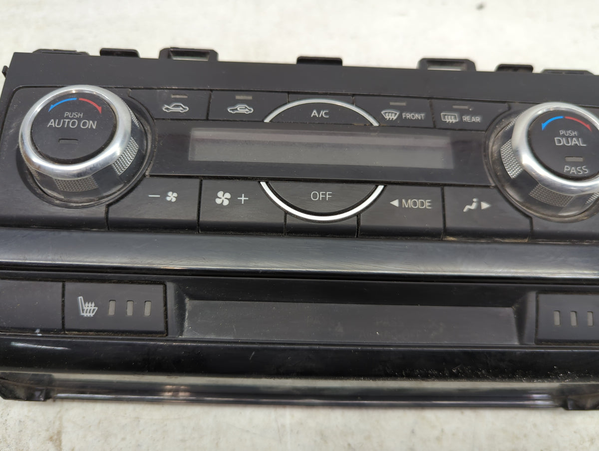 2016 Mazda Cx-5 Climate Control Module Temperature AC/Heater Replacement P/N:KAOR 61 190D 6E20 Fits OEM Used Auto Parts - Oe