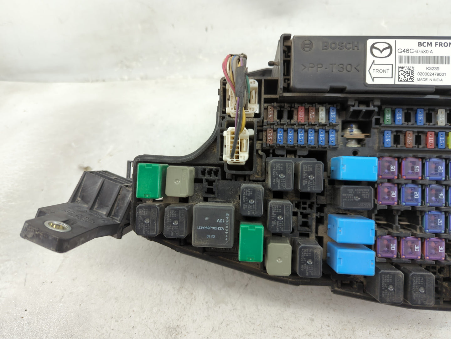 2013-2022 Mazda Cx-5 Fusebox Fuse Box Panel Relay Module P/N:66760 K7005 Fits OEM Used Auto Parts - Oemusedautoparts1.com