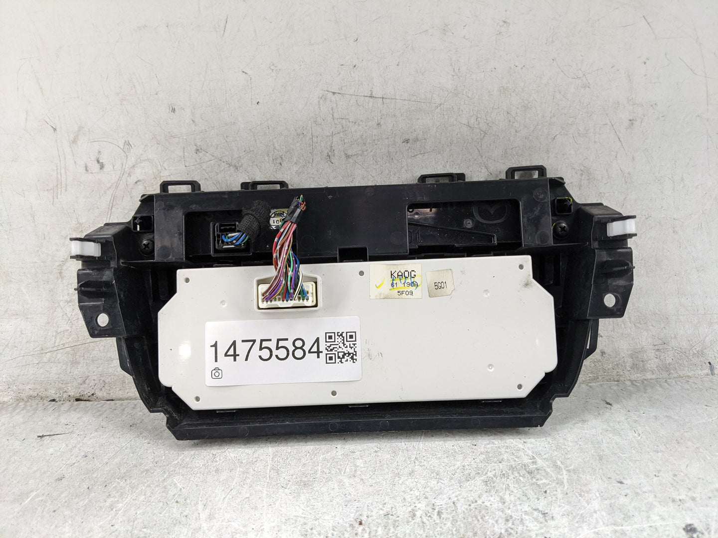2016 Mazda Cx-5 Climate Control Module Temperature AC/Heater Replacement P/N:KA0G 5G01, 0300279 Fits OEM Used Auto Parts - O