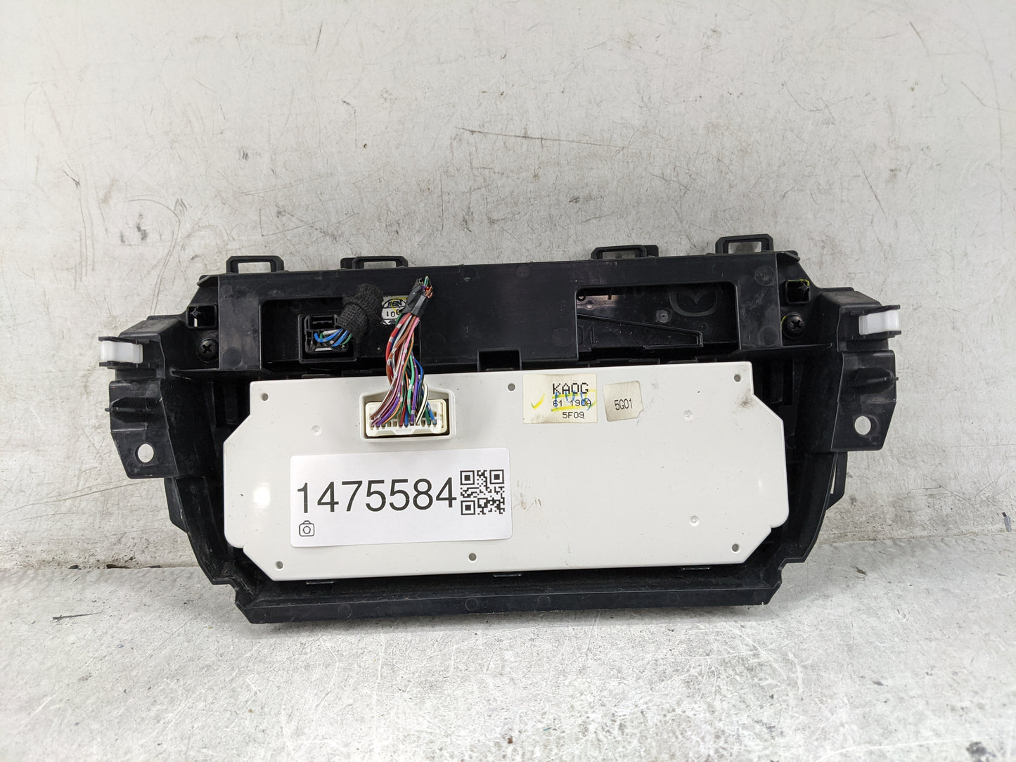 2016 Mazda Cx-5 Climate Control Module Temperature AC/Heater Replacement P/N:KA0G 5G01, 0300279 Fits OEM Used Auto Parts - O