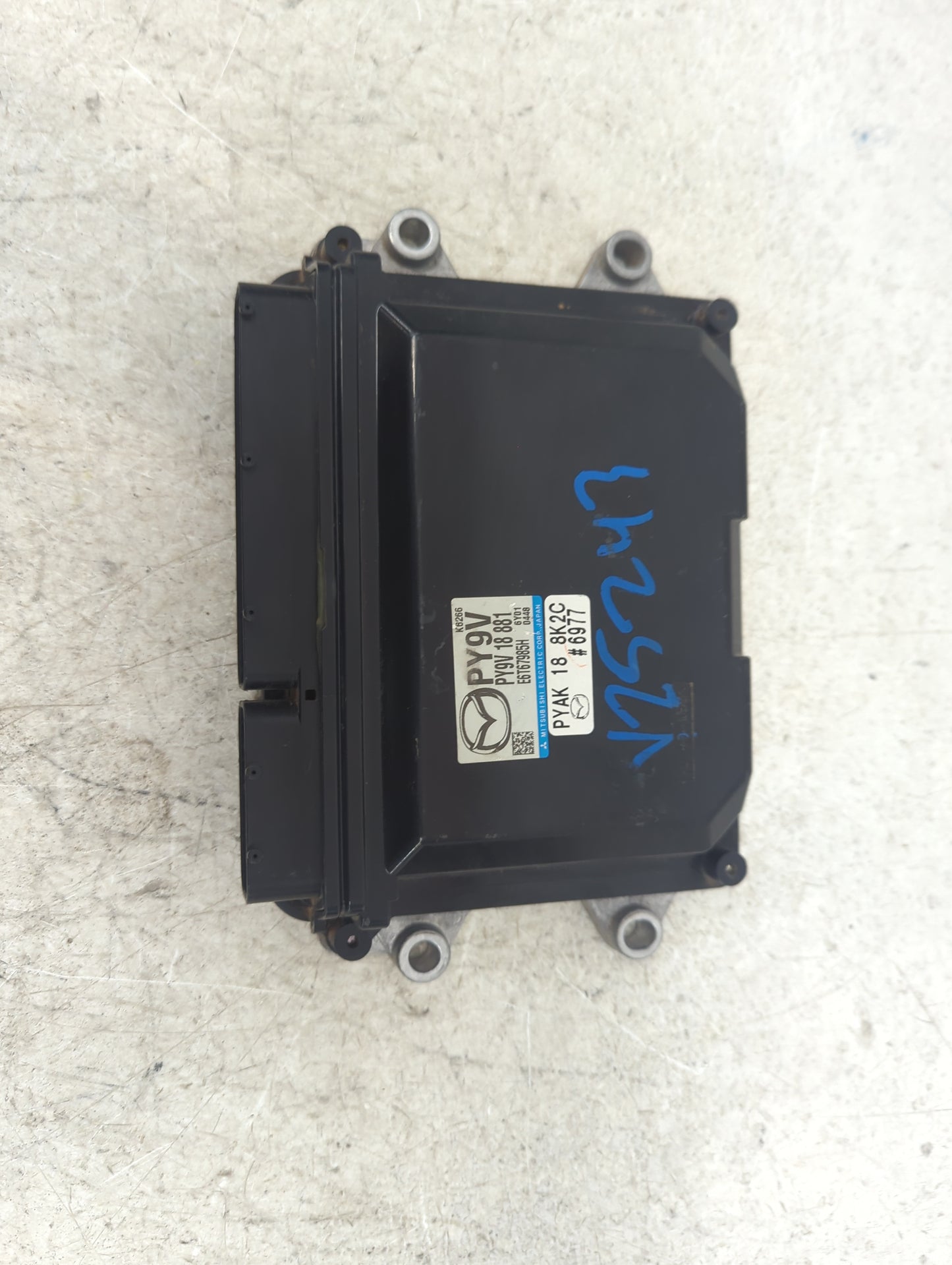 2016 Mazda Cx-5 PCM Engine Control Computer ECU ECM PCU OEM P/N:PY9V18881 E6T67985H, PYAK188K2C Fits Fits 2017 2018 OEM Used