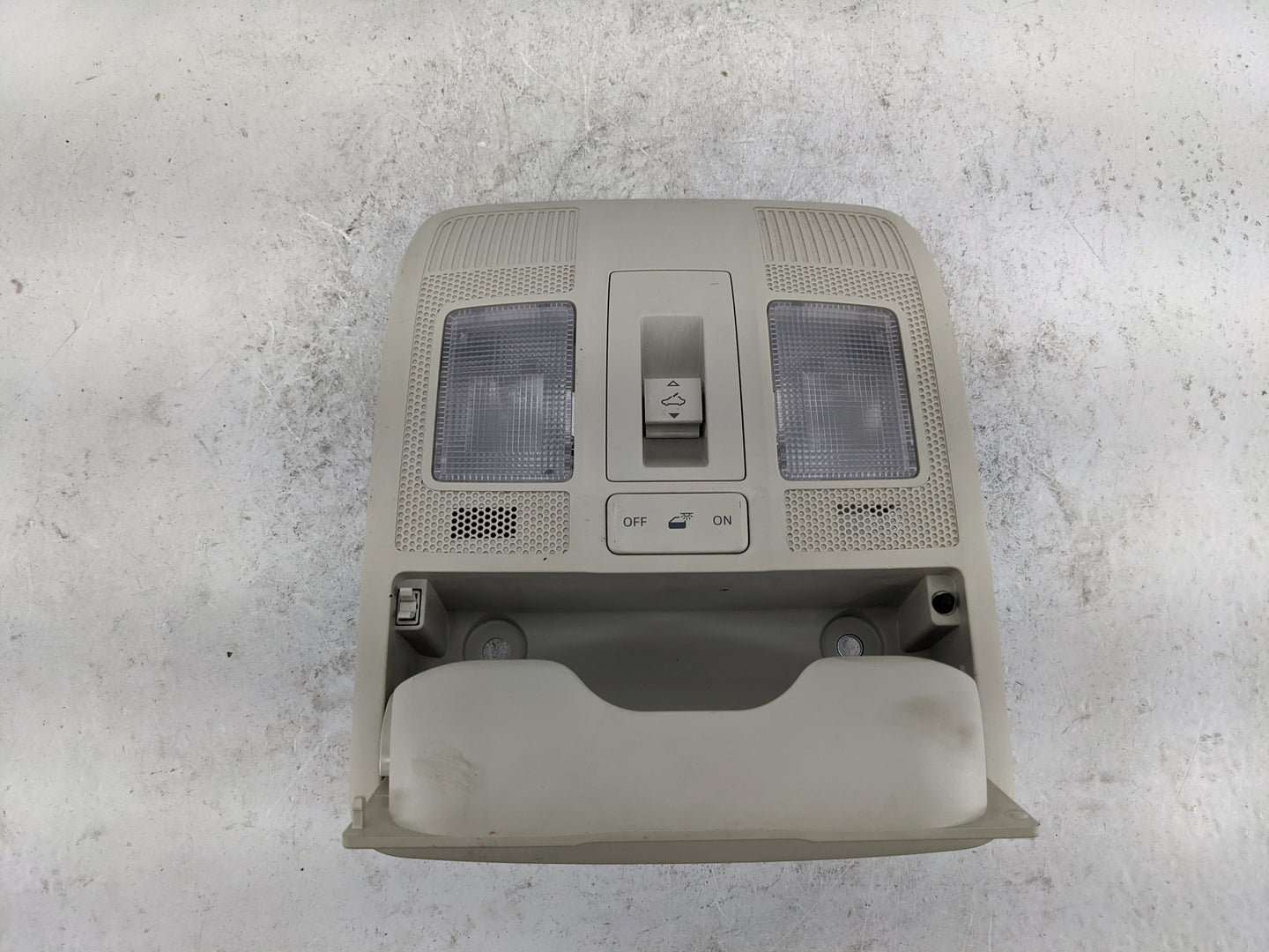 2013-2022 Mazda Cx-5 Overhead Console W/rear Climate Control Tan - Oemusedautoparts1.com