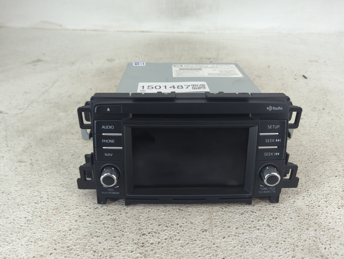 2013-2016 Mazda Cx-5 Radio AM FM Cd Player Receiver Replacement P/N:KJ01 66 DV0B CY.VM02F0JMA Fits Fits 2013 2014 2015 2016 