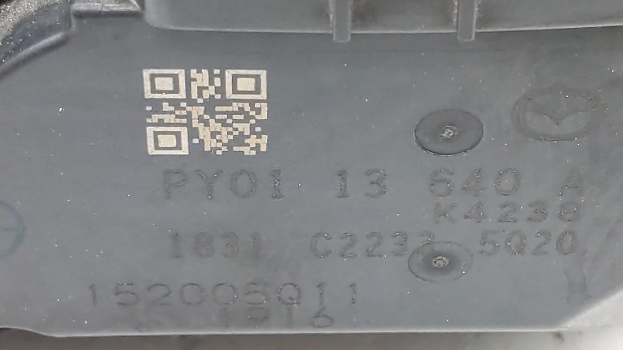 2014 Mazda Cx-5 Throttle Body P/N:PY01 13 640 A Fits OEM Used Auto Parts - Oemusedautoparts1.com