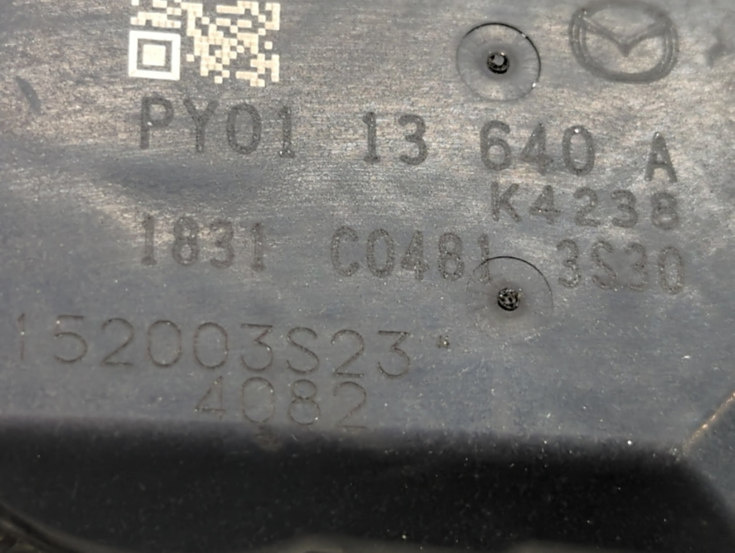 2014 Mazda Cx-5 Throttle Body P/N:K4238 13 640 A 12681472AA, PY01 13 640 A Fits OEM Used Auto Parts - Oemusedautoparts1.com