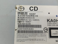 2016 Mazda Cx-5 Radio AM FM Cd Player Receiver Replacement P/N:KA0H-669G0 Fits OEM Used Auto Parts - Oemusedautoparts1.com