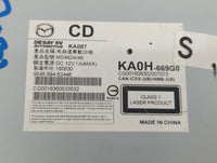 2016 Mazda Cx-5 Radio AM FM Cd Player Receiver Replacement P/N:KA0H-669G0 Fits OEM Used Auto Parts - Oemusedautoparts1.com