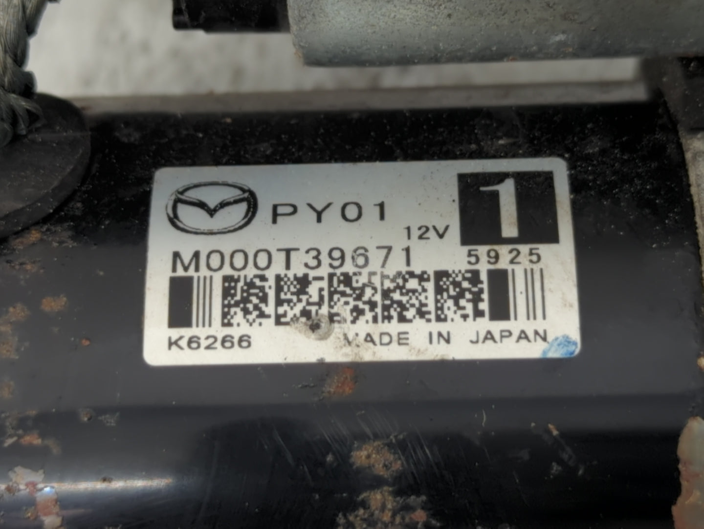 2014-2022 Mazda Cx-5 Car Starter Motor Solenoid OEM P/N:M000T39671 Fits Fits 2014 2015 2016 2017 2018 2019 2020 2021 2022 OE