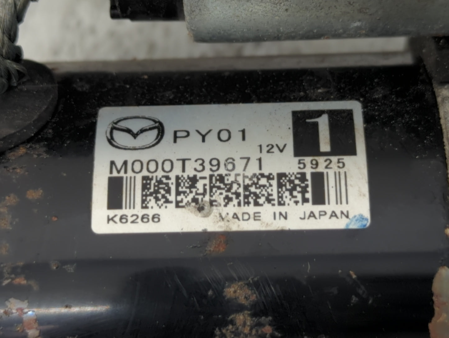 2014-2022 Mazda Cx-5 Car Starter Motor Solenoid OEM P/N:M000T39671 Fits Fits 2014 2015 2016 2017 2018 2019 2020 2021 2022 OE