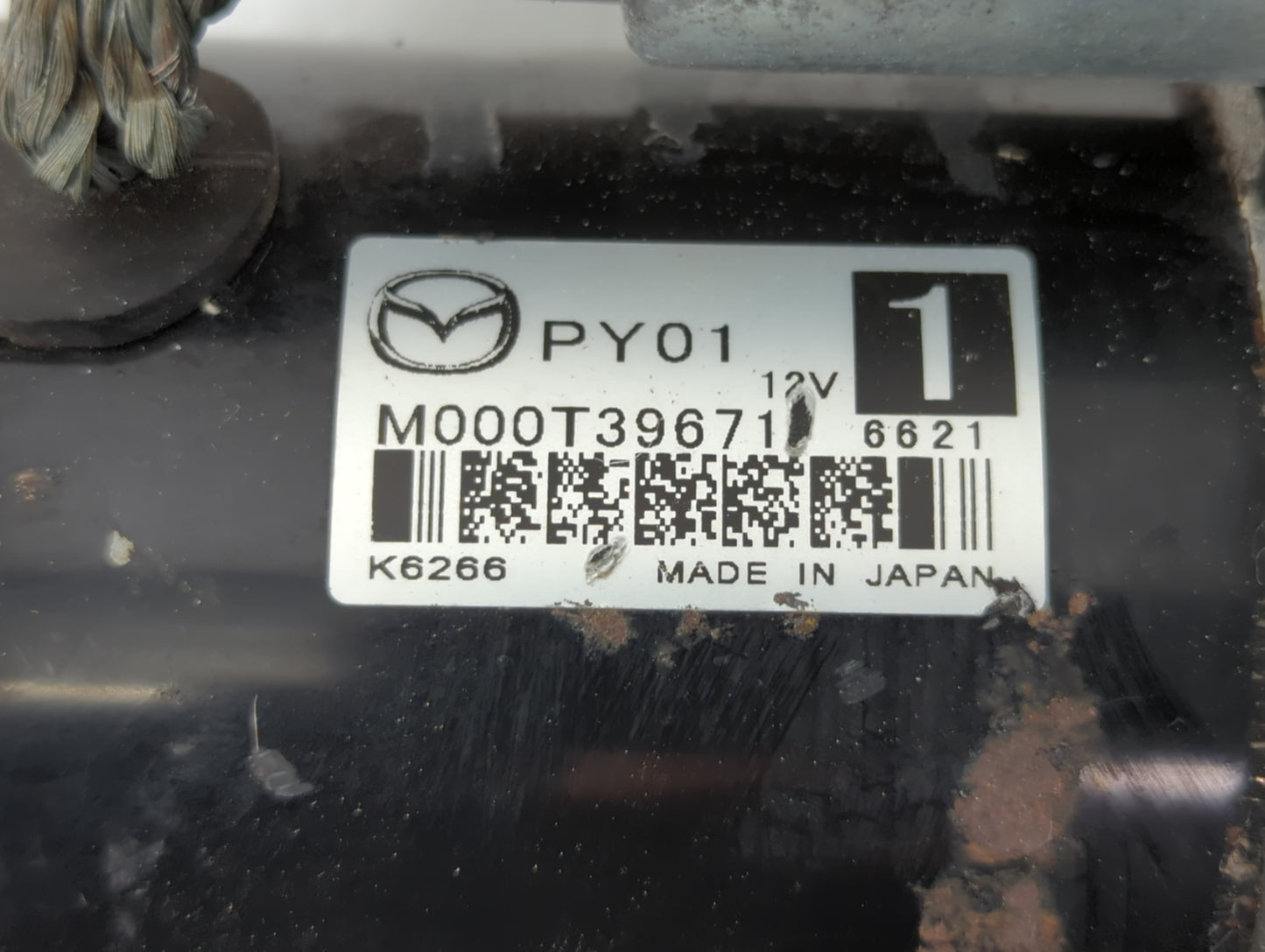 2014-2022 Mazda Cx-5 Car Starter Motor Solenoid OEM P/N:M000T39671 Fits Fits 2014 2015 2016 2017 2018 2019 2020 2021 2022 OE