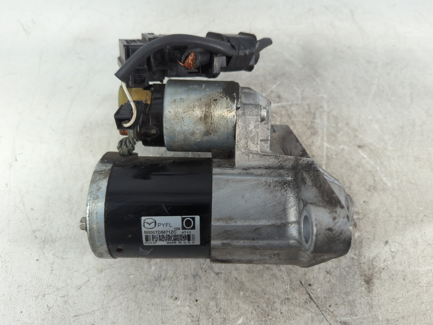 2016-2022 Mazda Cx-9 Car Starter Motor Solenoid OEM P/N:M000TD5671ZC Fits Fits 2016 2017 2018 2019 2020 2021 2022 OEM Used A