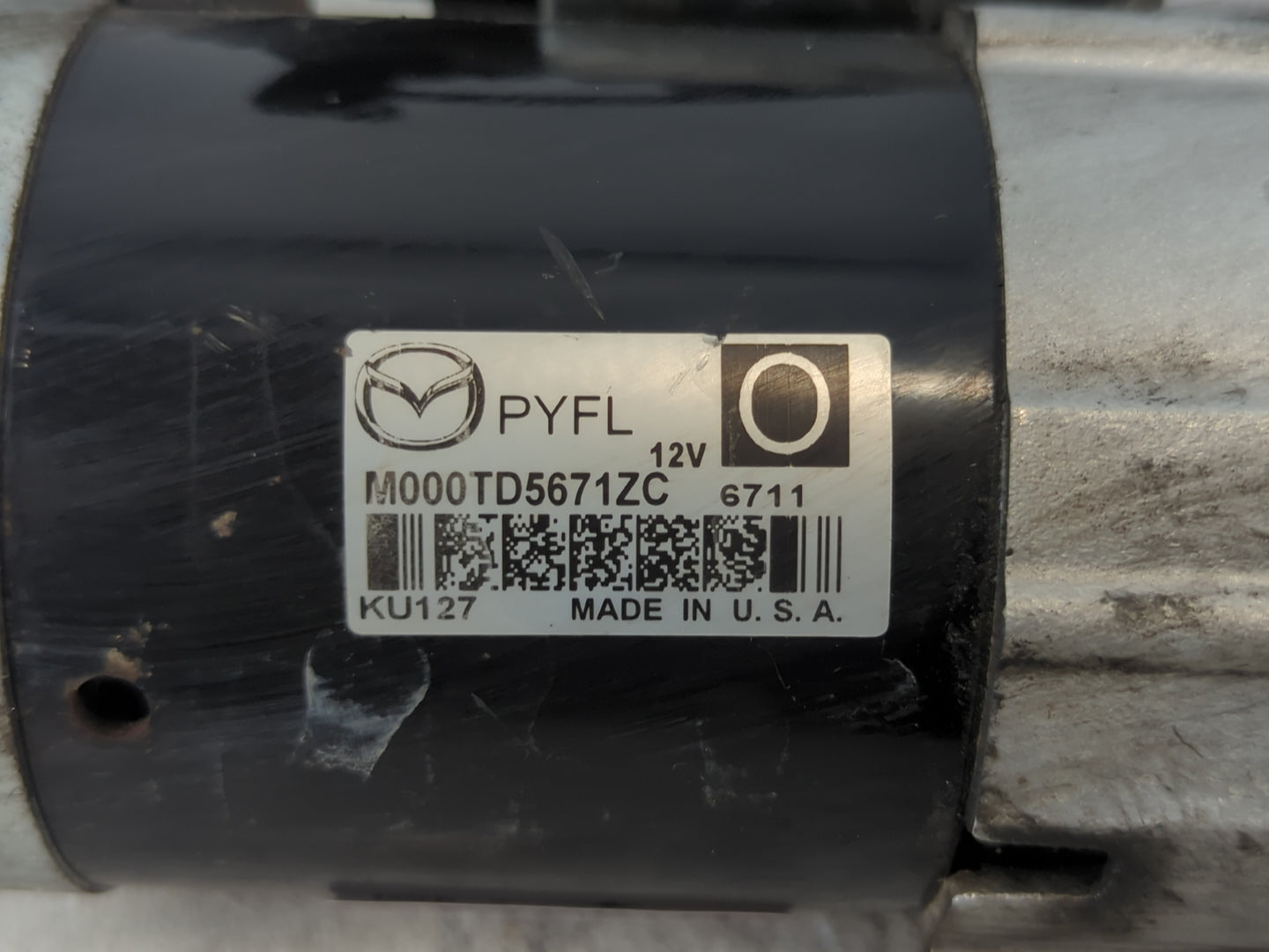 2016-2022 Mazda Cx-9 Car Starter Motor Solenoid OEM P/N:M000TD5671ZC Fits Fits 2016 2017 2018 2019 2020 2021 2022 OEM Used A