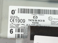 2016-2018 Mazda Cx-9 Radio AM FM Cd Player Receiver Replacement P/N:TK78 66 9C0 B Fits Fits 2016 2017 2018 OEM Used Auto Par